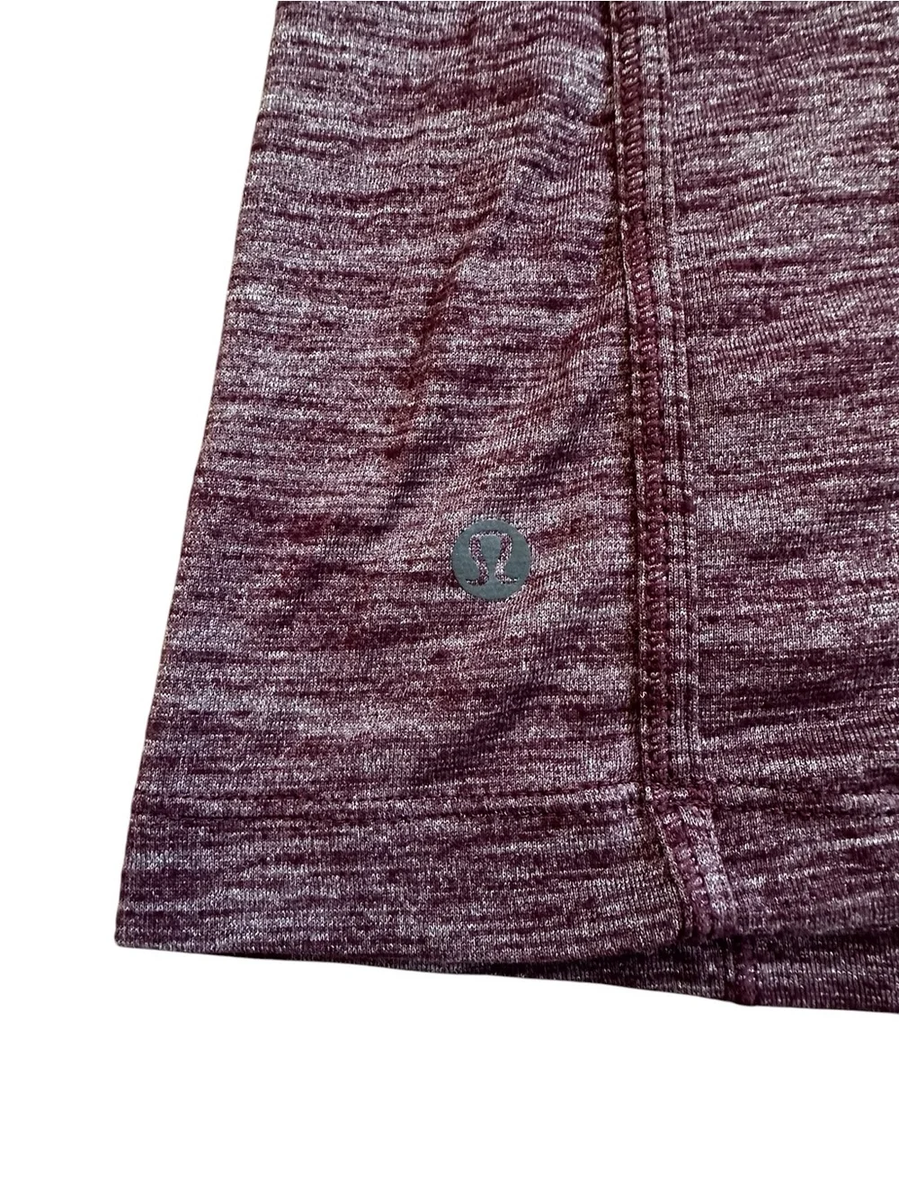 Lululemon & go Everywhere Tank  Heather Burgundy Twist Back Sporty Yoga